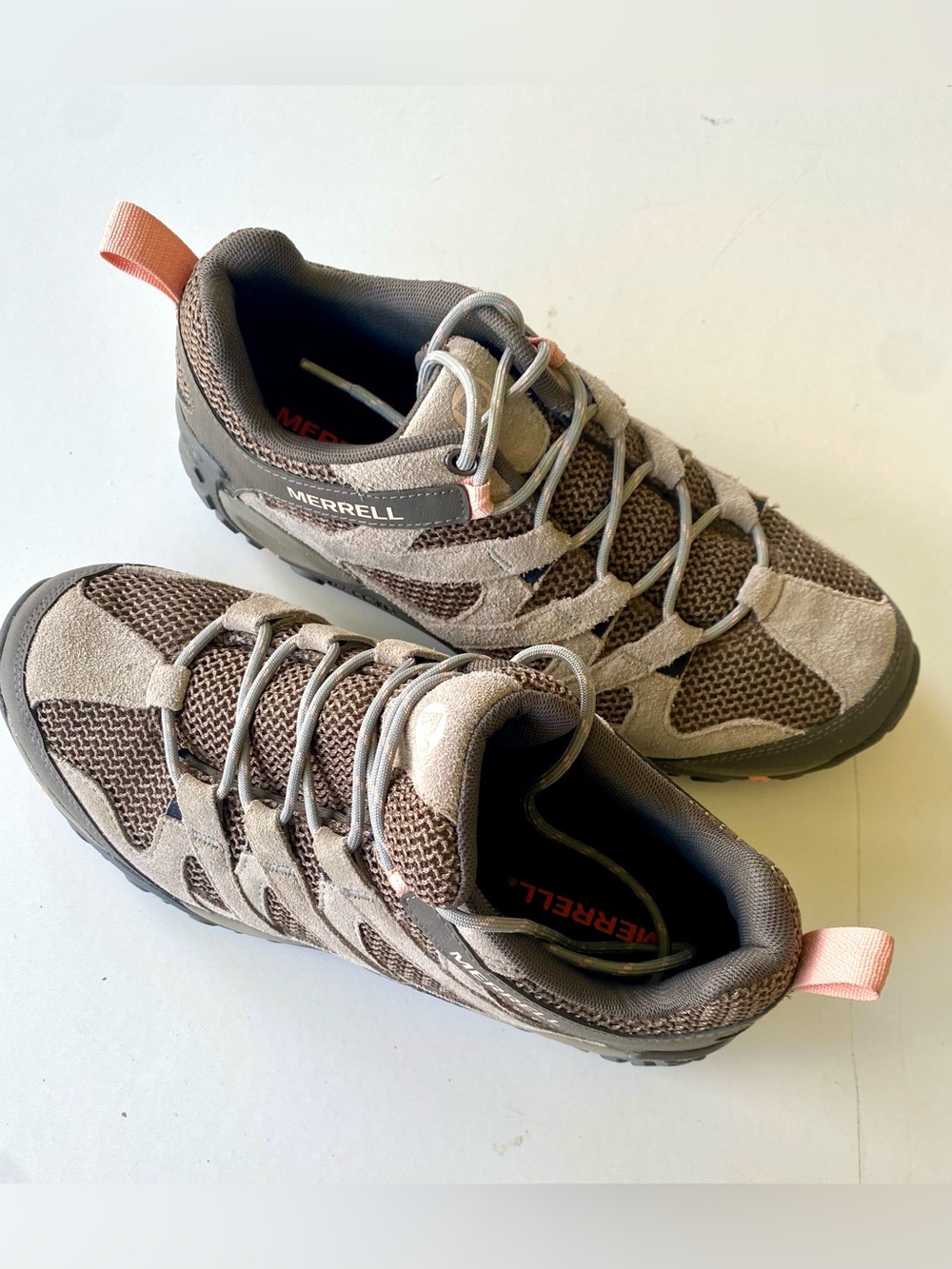 Merrell Alverstone Hiking Shoe Suede Breathable Sz 9.5 $120 LAST CALL